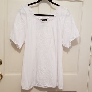 Shirt, sequins and embroidery!!